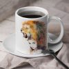 Чаша Жена лъв – художник Славейка Аладжова