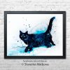 Картина черна котка Картина - Черна котка