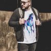 Тениска с кон в галоп, акварел от художника Славейка Аладжова