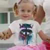 детска тениска с енот Детска тениска с енот, акварел от художника Славейка Аладжова