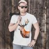 Тениска с елен Тениска с елен, акварел от художника Славейка Аладжова