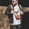 Унисекс Тениска с елен Тениска с елен, акварел от художника Славейка Аладжова