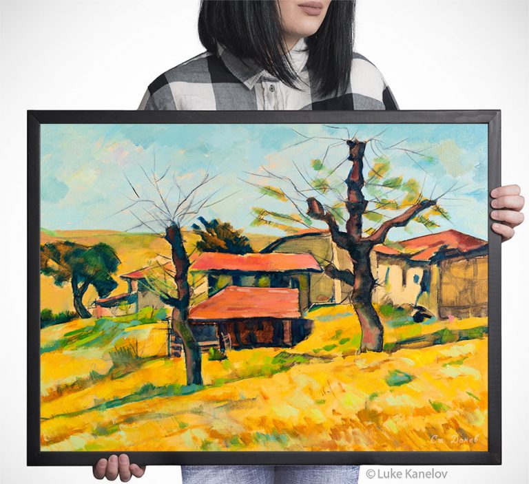 Картина пейзаж - Есен