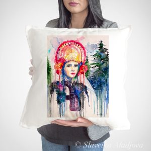 възглавница с мома северняшка