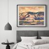 16Print-16 Картина пейзаж Край река Места