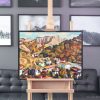 Картина пейзаж Утро в Мелник