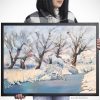 Картина пейзаж Ледената река