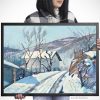 Картина пейзаж Пътя край Струма Картина пейзаж Пътя край Струма