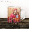 Чаша с икона Света Богородица пътеводителница