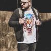 Тениска с ягуар, акварел от художника Славейка Аладжова
