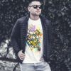Тениска с питон, акварел от художника Славейка Аладжова