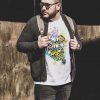 Тениска с питон, акварел от художника Славейка Аладжова