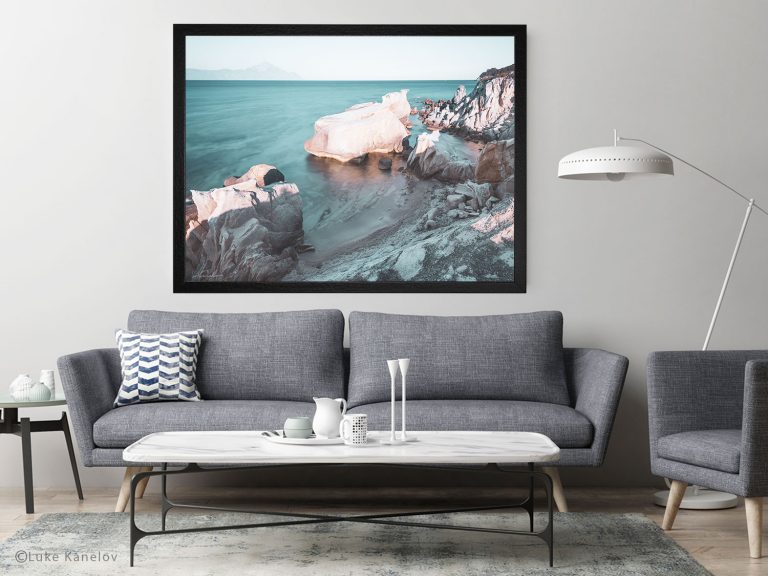 Крайбрежни скали, морска фотография