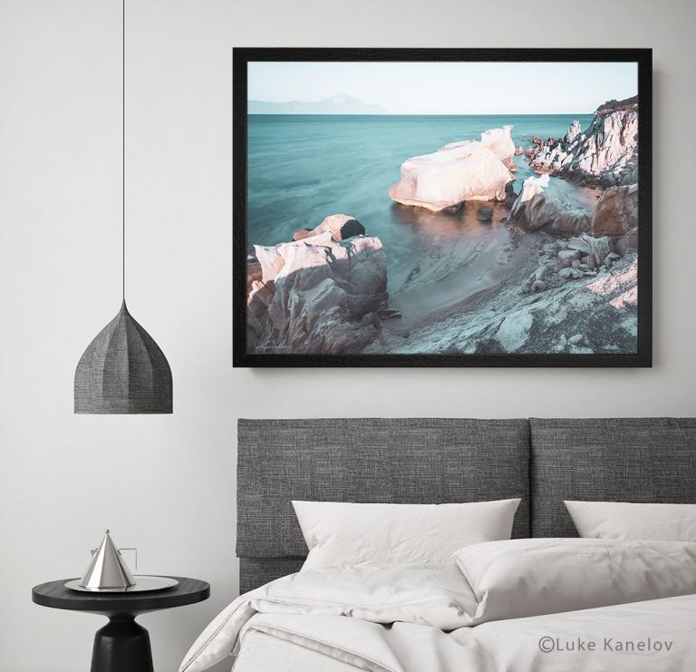 Крайбрежни скали, морска фотография