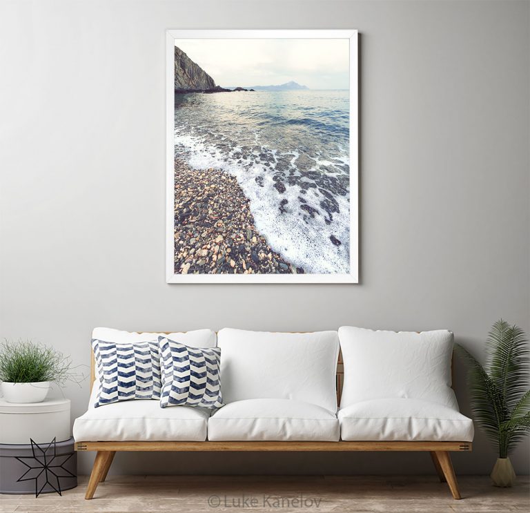 Летен морски пейзаж - бряг, морска фотография Летен морски пейзаж - бряг, морска фотография