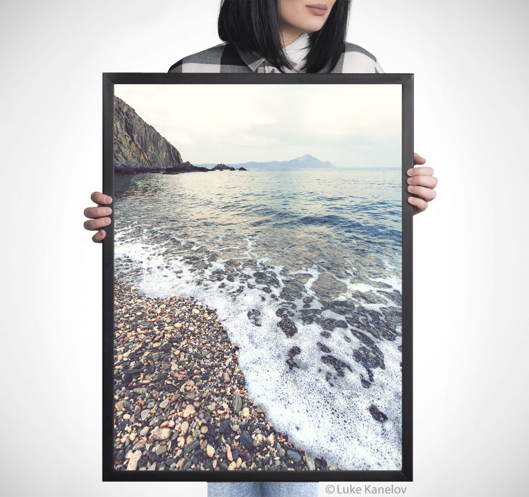 Летен морски пейзаж - бряг, морска фотография - Любо Канелов Летен морски пейзаж - бряг, морска фотография - Любо Канелов