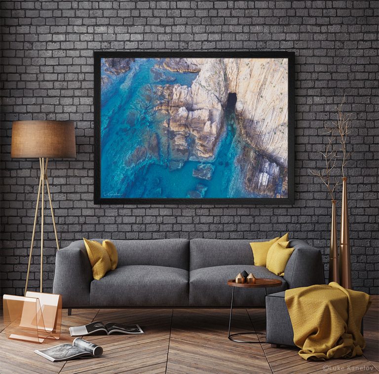 Морска пещера, пейзажна фотография Морска пещера, пейзажна фотография