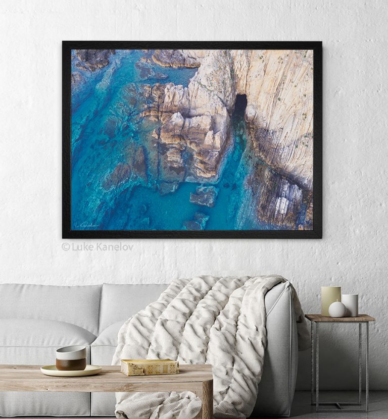 Морска пещера, пейзажна фотография Морска пещера, пейзажна фотография