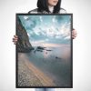 романтичен плаж - морска пейзажна фотография романтичен плаж - морска пейзажна фотография