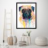 15print-art-idea Картина с куче мопс, пъг