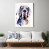Немски дог, акварелна картина, художник Славейка Аладжова Немски дог, акварелна картина, художник Славейка Аладжова