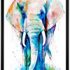 African Elephant watercolor 6 Африкански слон