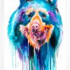 Spectacled Bear watercolor 8 Очилата мечка
