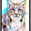 Eurasian lynx watercolor 6 Рис