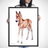 Картина за детска стая със конче Картина за детска стая със конче