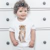 Детска тениска с гепардче Детска тениска с гепардче, акварел от художника Славейка Аладжова