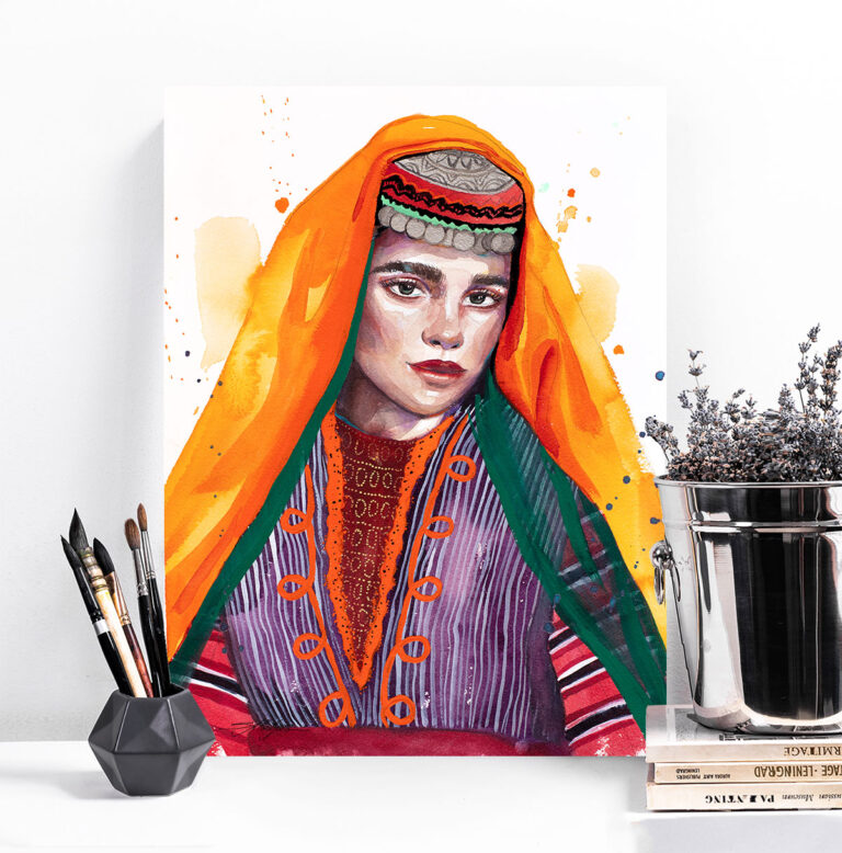 Картина "Носия от Разложкия край" лимитирано издание "Limited Edition" Картина "Носия от Разложкия край" лимитирано издание "Limited Edition"